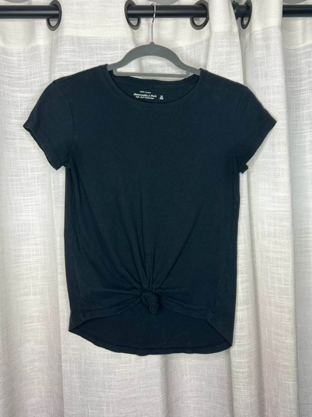 Abercrombie and Fitch Black Tie T-Shirt
